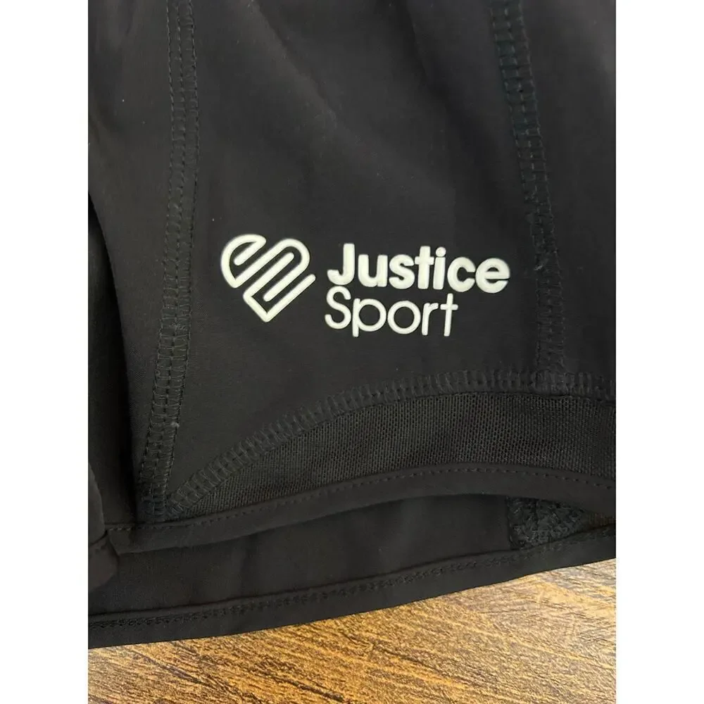 JUSTICE Girl’s J-Sport Active Mesh Shorts / Size: XS 5/6